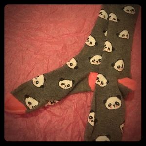 Panda Knee Highs